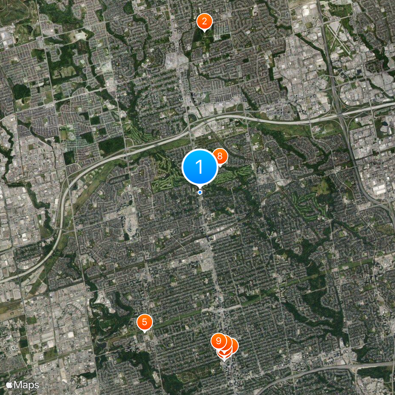 Thornhill Map