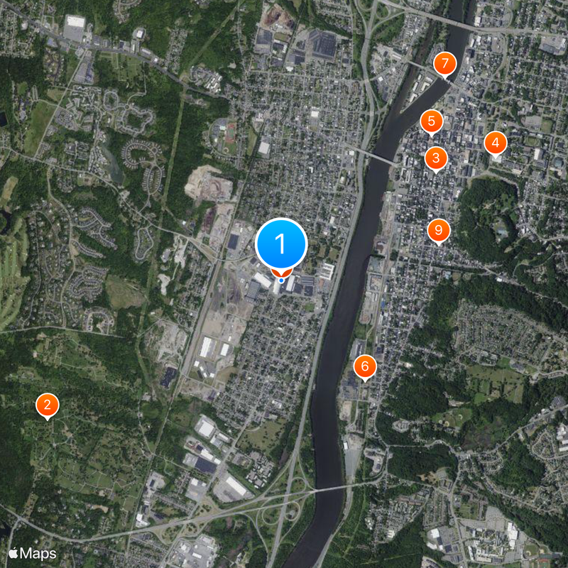 Watervliet Arsenal Map