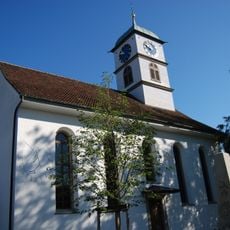 Reformed church with tomb of Captain Heinrich Frauenfelder