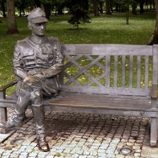Władysław Sikorski Bench in Inowrocław