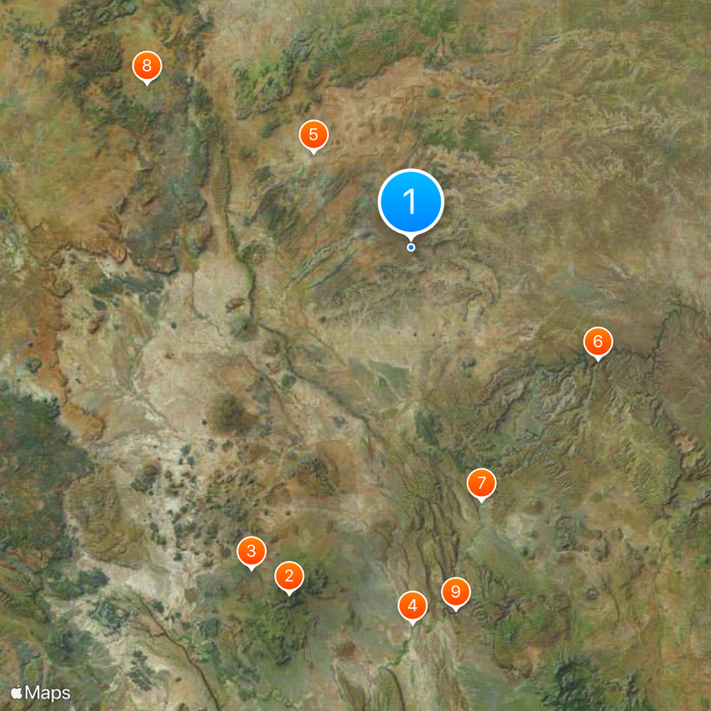 Big Bend Map