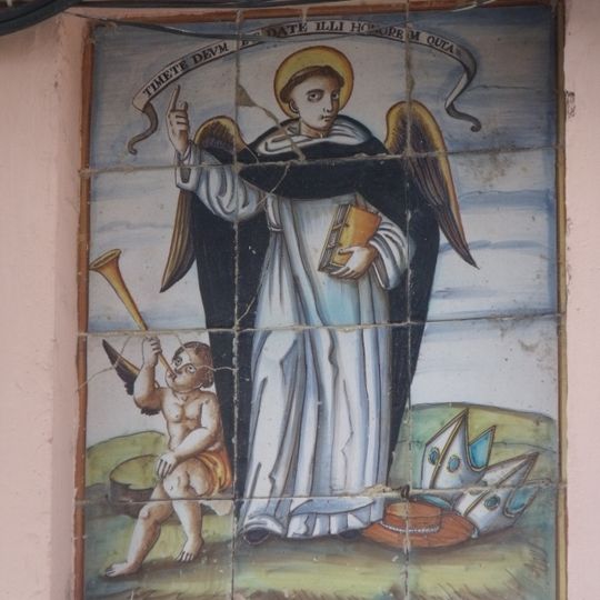 Saint Vincent panel at 1 Cantarrana street, Sueca