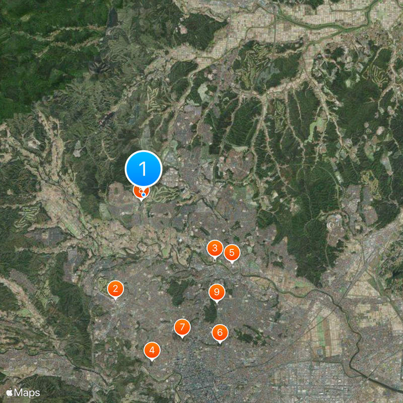 Miyagi University Map