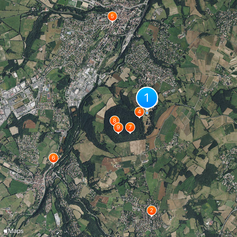 Sainte Marie de La Tourette Map