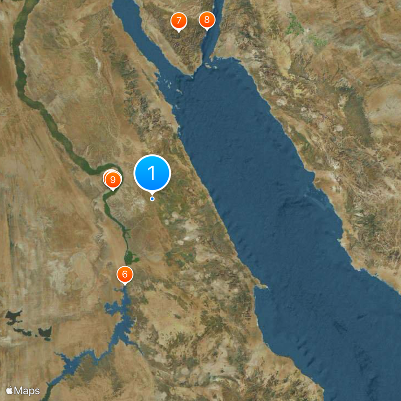 Red Sea Governorate Map