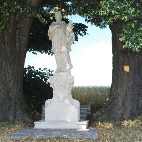 Figurenbildstock hl. Johannes Nepomuk