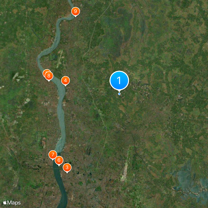 West Bengal State University Map