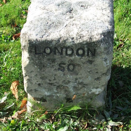 Milestone To East Of Number 119