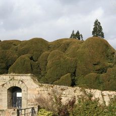 Garden Walls Attached To South Front Of Melbourne Hall With Attached Railings And Wall To East