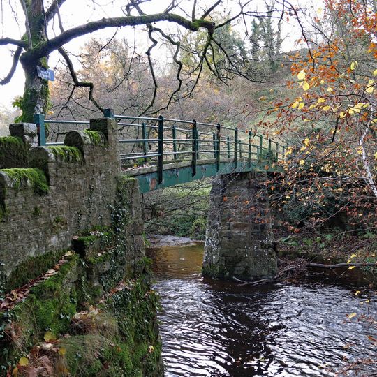 Footbridge over the River Balder