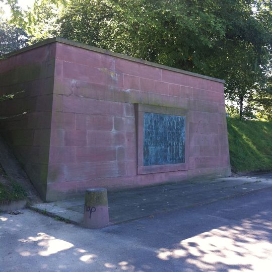 Wehrmänner-Denkmal, Batterie