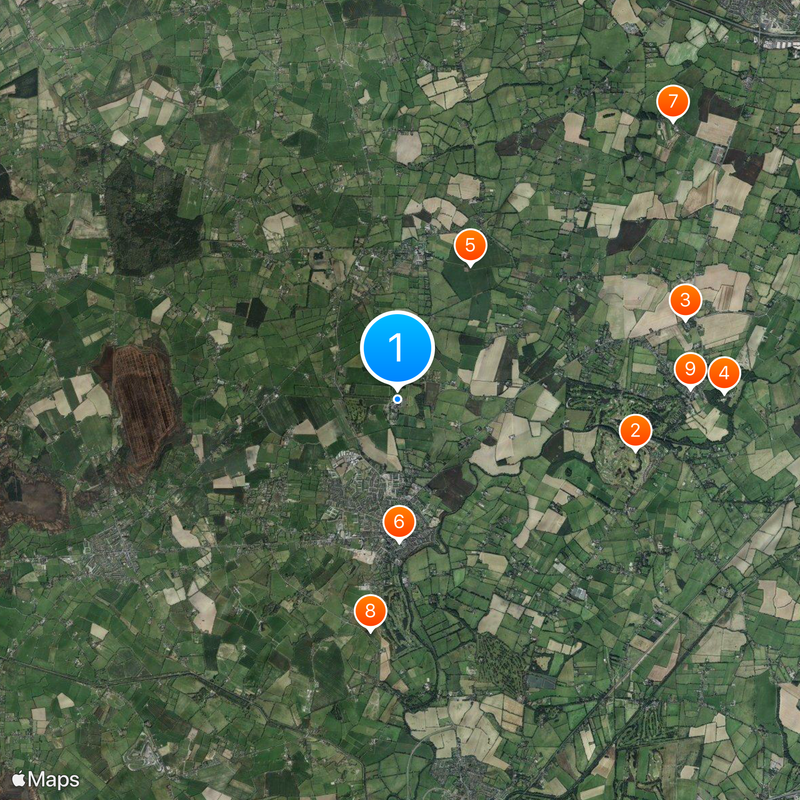 Clongowes Wood College Map