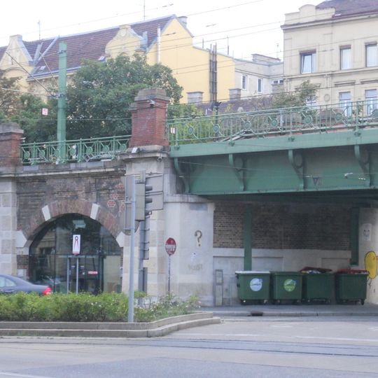 Ehem. Stadtbahn - Teilbereich der heutigen U6 in der KG Josefstadt