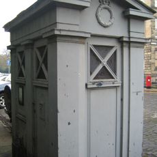 Edinburgh, Heriot Row, Police Call Box