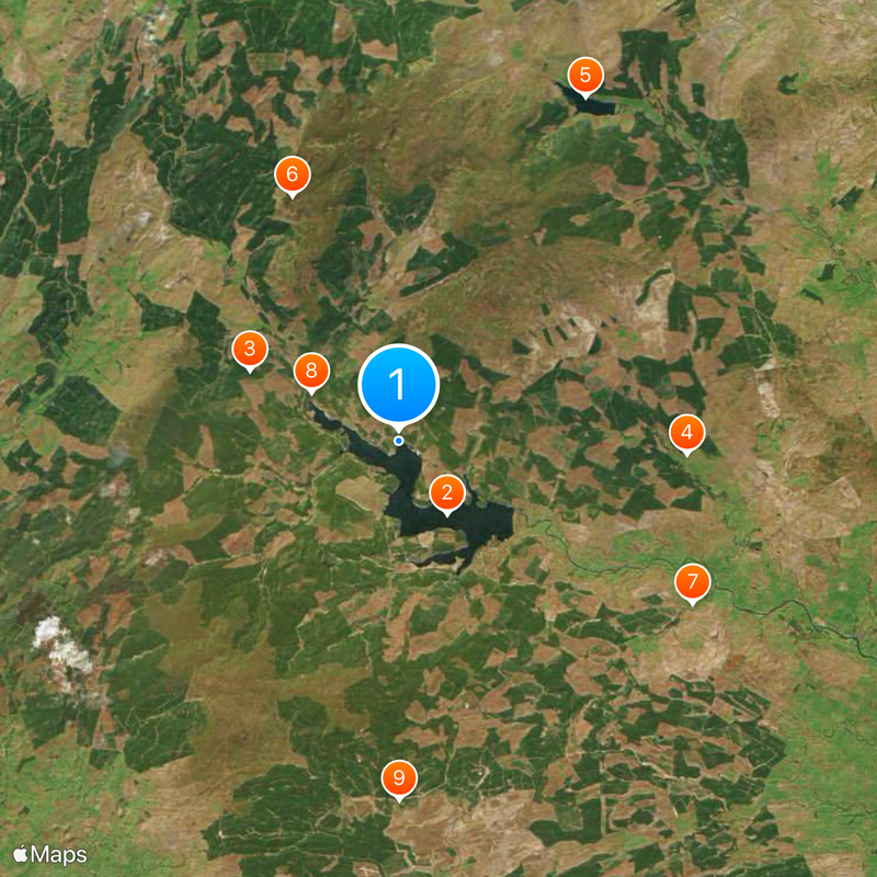 Kielder Forest Map