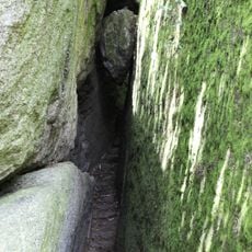 Herzbeutelgässchen am Burgberg NW von Falkenstein