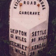 Milestone, between Gargrave and Hellifield