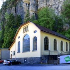 Kraftwerk Alvierwerk I, Kraftwerksgebäude und maschinelle Einrichtung