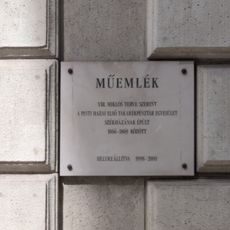 Commemorative plaque