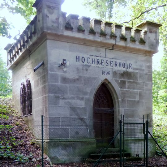 Pumpenhaus des Hochreservoirs