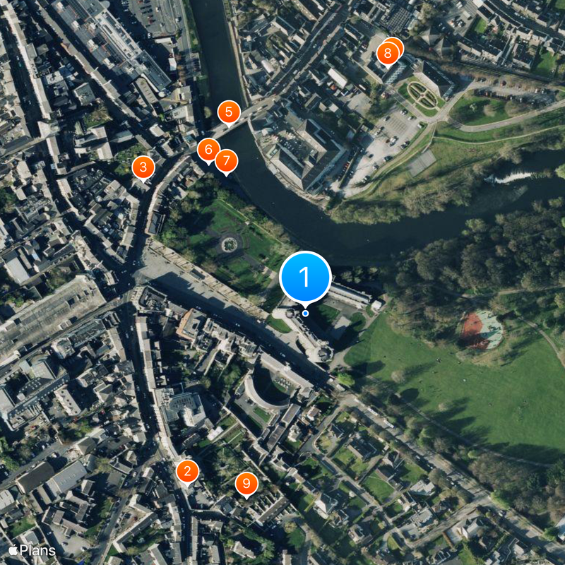 Kilkenny Castle Karte