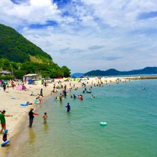 的場海水浴場