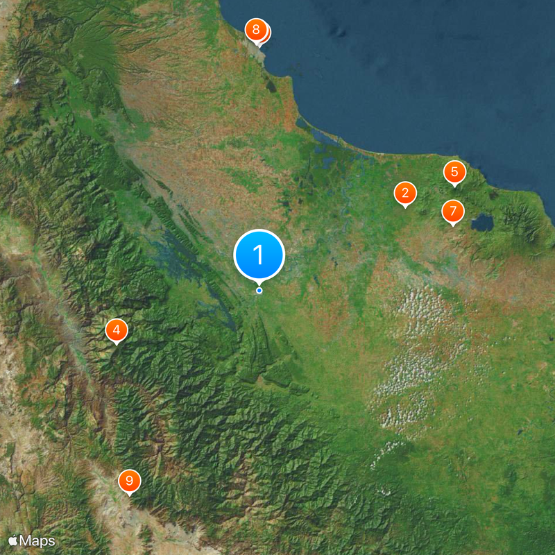 San Juan Bautista Tuxtepec Map