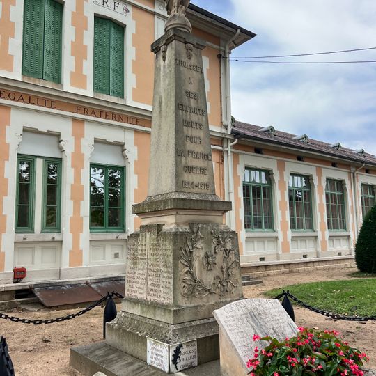War memorial of Thoissey