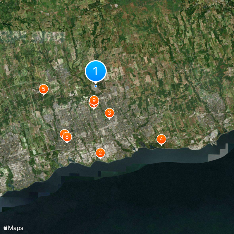 Ontario Tech University Map