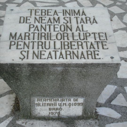 Heroes Cemetery in Țebea, Hunedoara