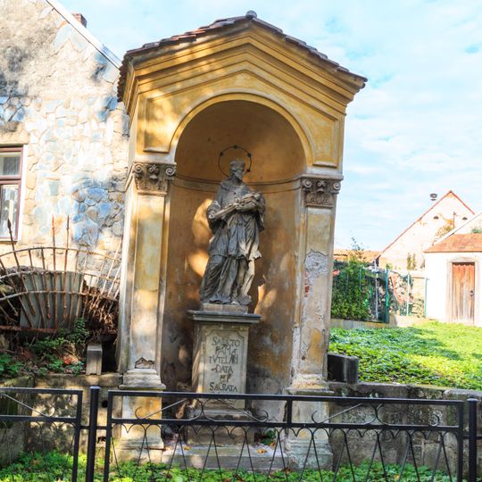 Statue of John of Nepomuk in Choltice