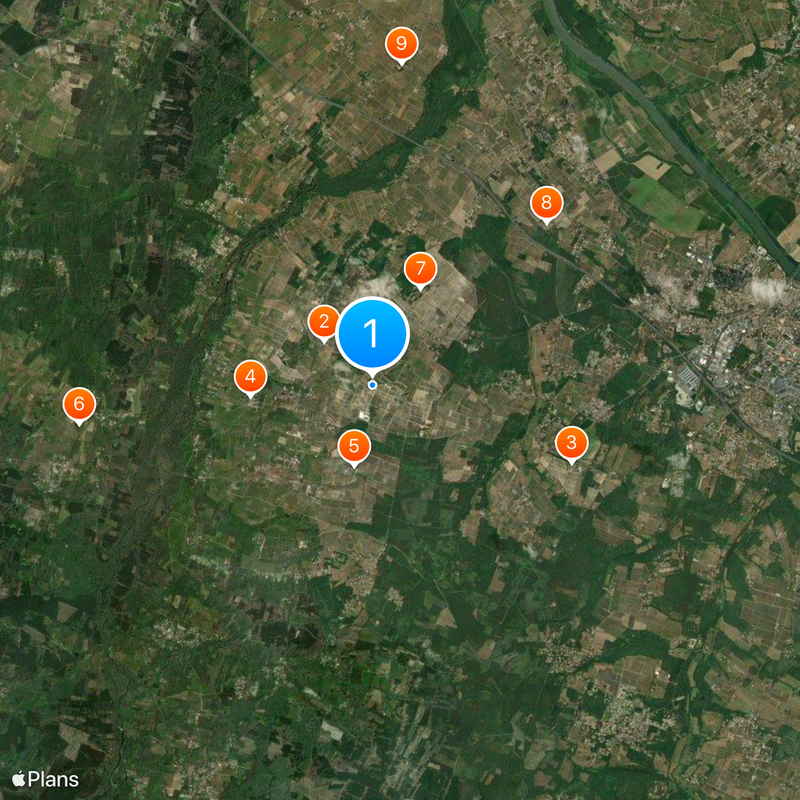 Château d'Yquem Mapa