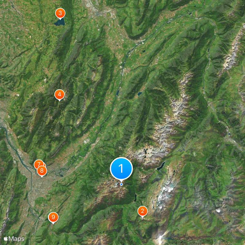 Belledonne Map