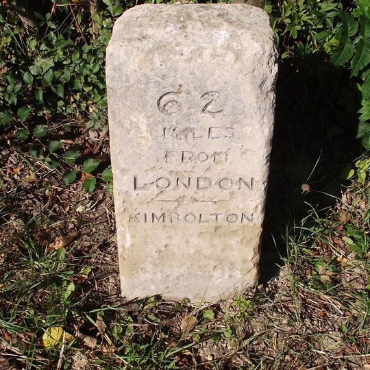 Milestone Outside Milestone Cottage