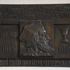 Pamětní deska Jana Husa v Brně