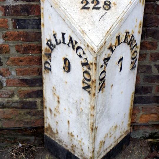 Milepost Approximately 30 Metres To South East Of Church Of St Eloy