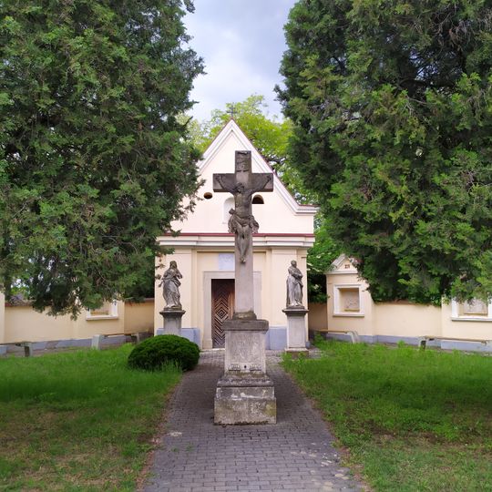 Kalvária, súsošie-kríž s korpusom