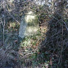 Milestone, Plumgarth roundabout; opp.  'Cunswick End'