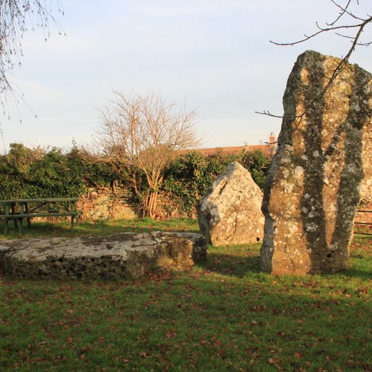 Stone cove at Stanton Drew 25m south west of St Mary's Church