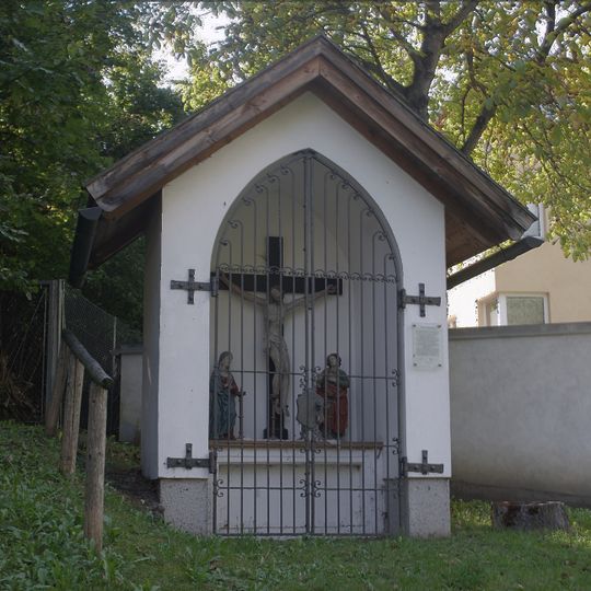 Ehem. Pestfriedhof Arzl mit Kapellenbildstock
