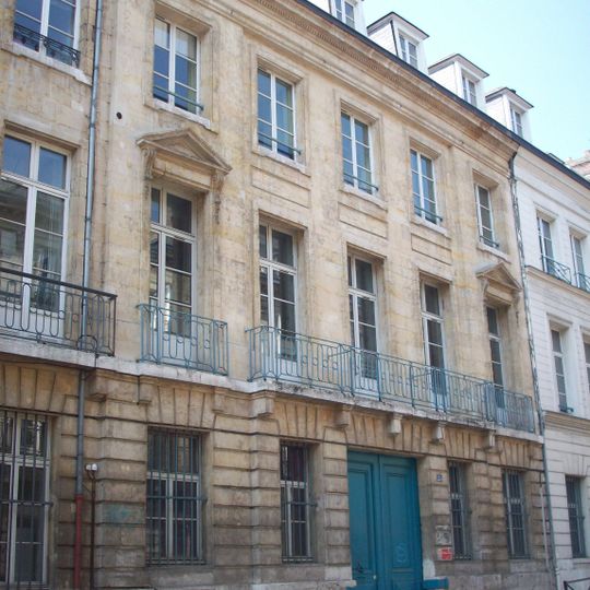 Hôtel particulier, 23, rue de Crosne, Rouen