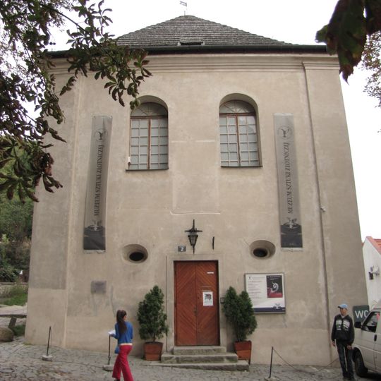 Former bell tower at 2 Zamkowa Street in Kazimierz Dolny