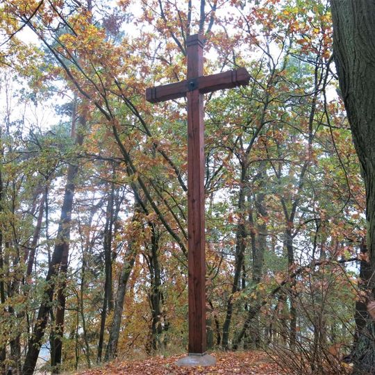 Kříž na Zámeckém vrchu v Stráži pod Ralskem