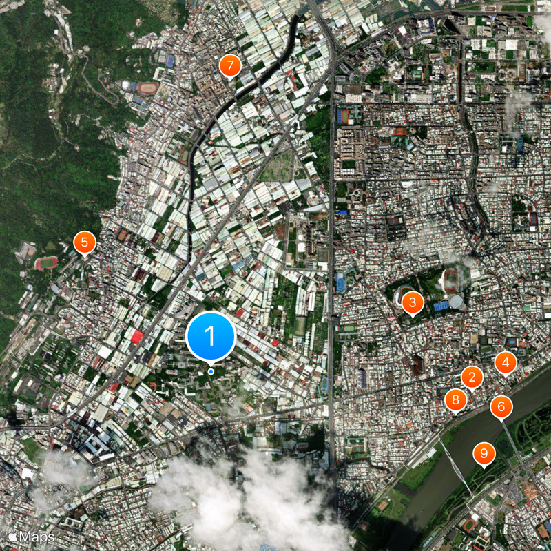 Fu Jen Catholic University Map