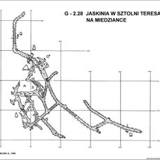 Jaskinia w Sztolni Teresa na Miedziance