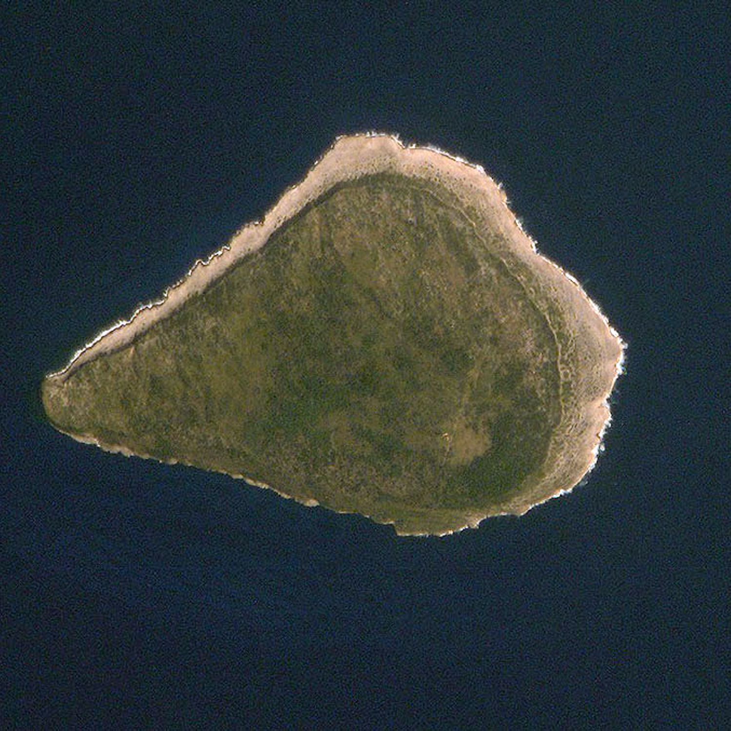 Navasse Île de la Navasse - Île inhabitée dans la mer des Caraïbes, États-Unis