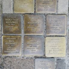 Stolperstein en memoria de David Moszkowicz