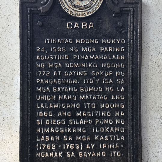 Caba historical marker