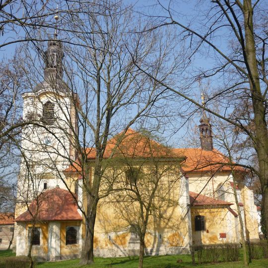 Saint Martin church in Liběšice