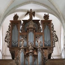 Pipe organ in Bar-sur-Aube (Aube, Champagne-Ardenne, France)